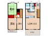ノ－スキャッスルシティＡ号棟 3LDKの間取り