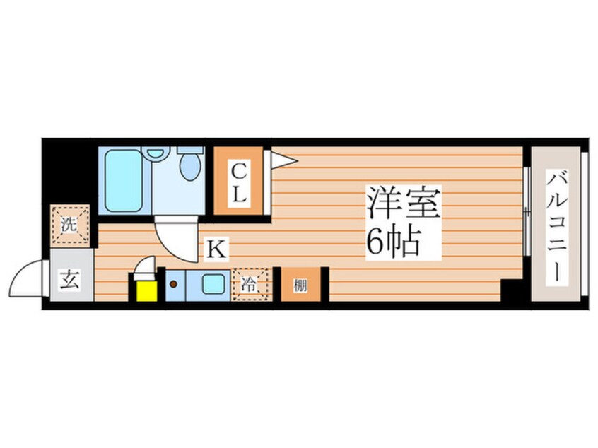 間取図 シャングリラ元町