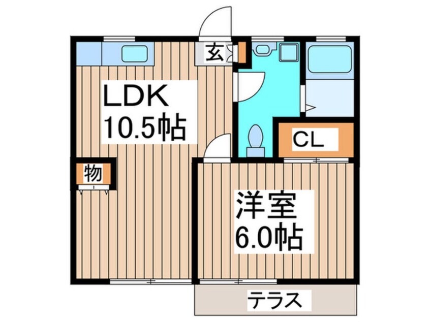 間取図 林間ハウスＡ