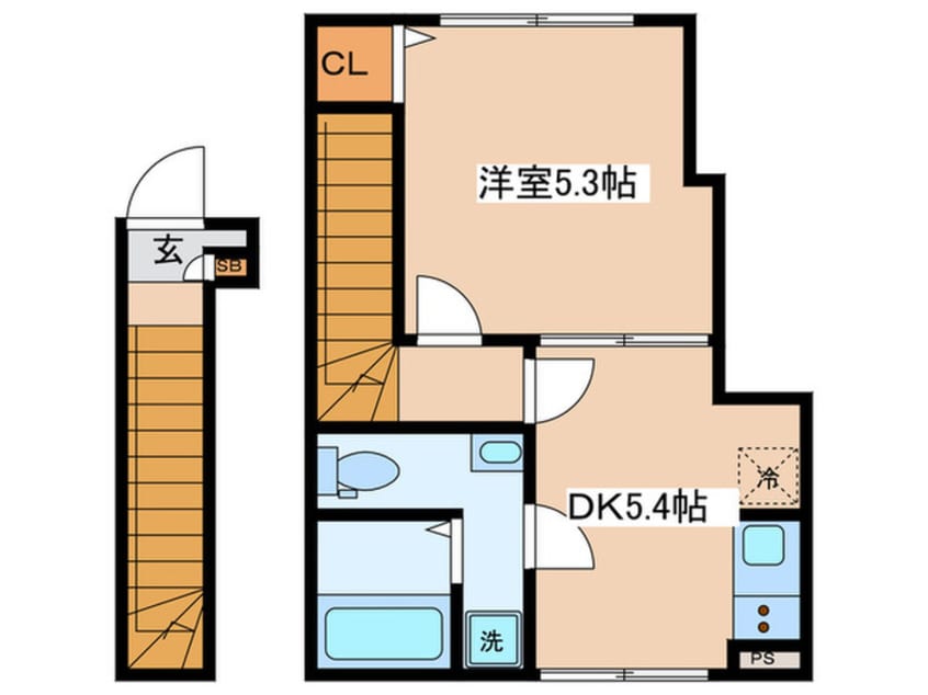 間取図 ベリエ池袋本町
