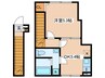 ベリエ池袋本町 1DKの間取り