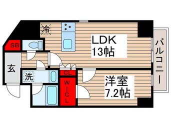 間取図 グランカーサ三ノ輪Ⅳ