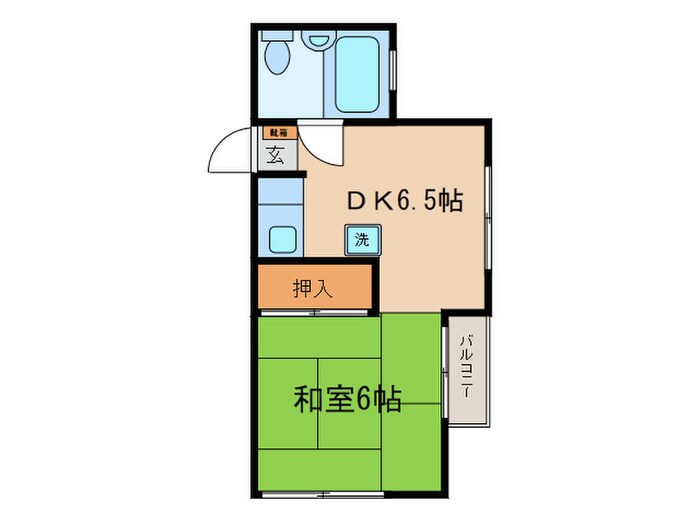 間取り図 セイビハウス(2F)