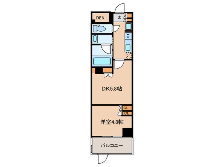 間取図 クロスレジデンス六義園