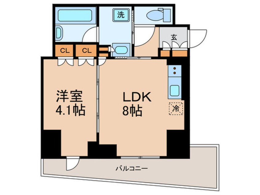 間取図 クロスレジデンス六義園