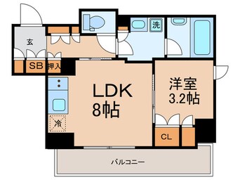 間取図 クロスレジデンス六義園