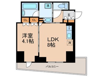 間取図 クロスレジデンス六義園