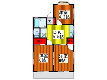 間取図 第二青葉ハイム