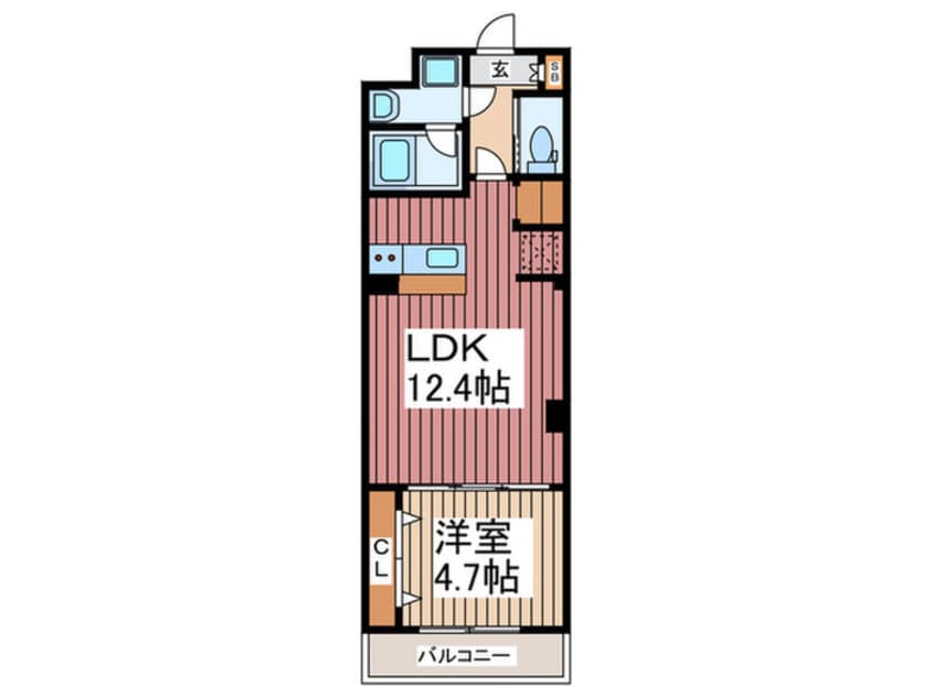 間取図 ＰＲＥＳＩＤＥＮＳⅡ