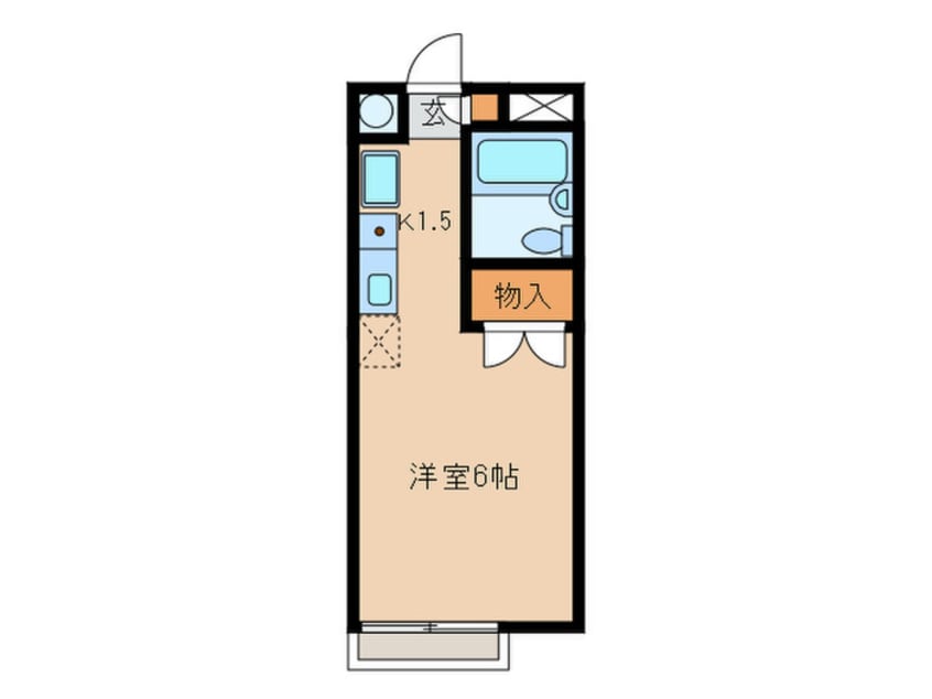 間取図 ハビタス調布