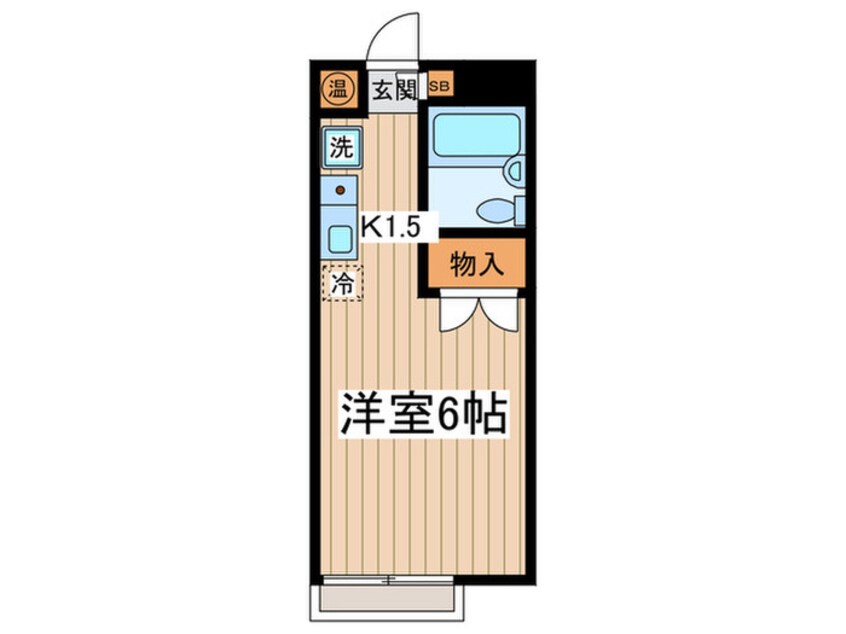 間取図 ハビタス調布