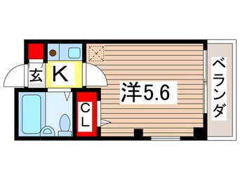 間取図 シティハイツ菊川