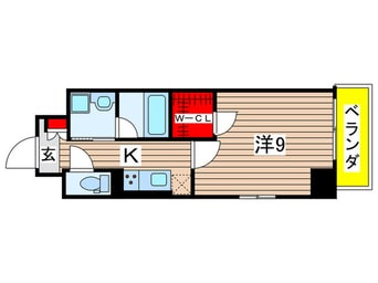 間取図 サランコート