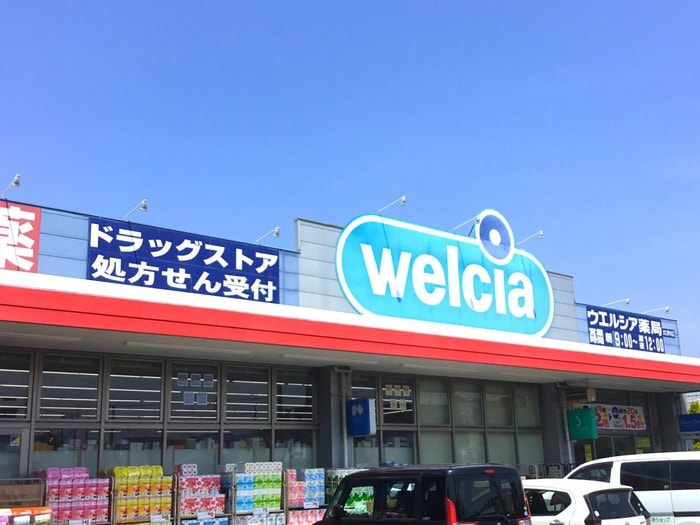 ウェルシア(ドラッグストア)まで160m ハイツヒロ