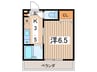 サングレース 1Kの間取り