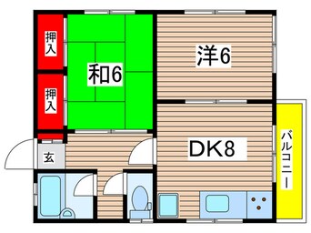 間取図 ユーフラット