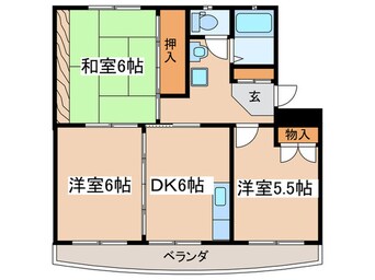 間取図 ファウンテンハイツ