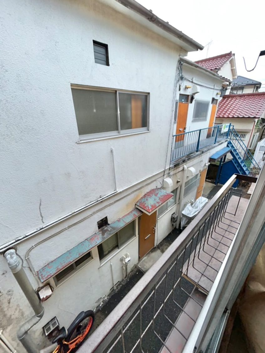 室内からの展望 柴田荘