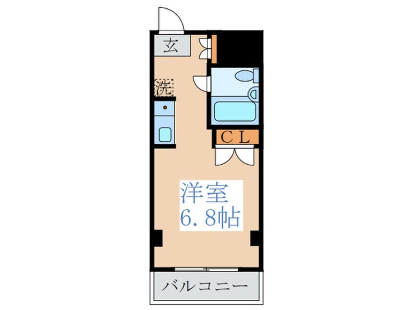 間取図 レジデンスラフォーレⅡ