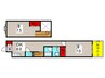 フィールズマンション　1 2DKの間取り