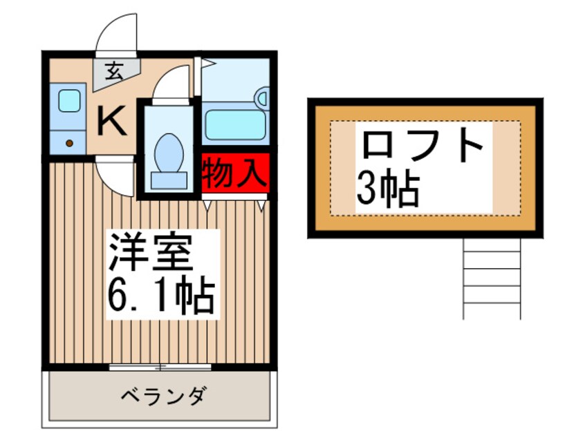 間取図 ウエストハイム西川口