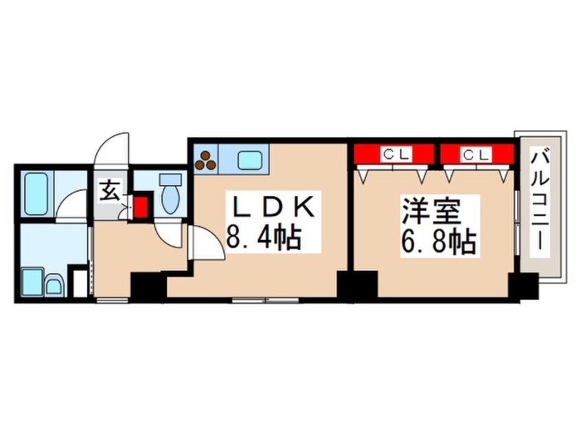 間取図 フェリーチェ国立