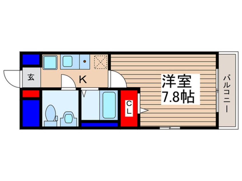 間取図 モンターナみずほ台