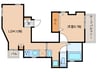 エスタシオンナカノ 1LDKの間取り