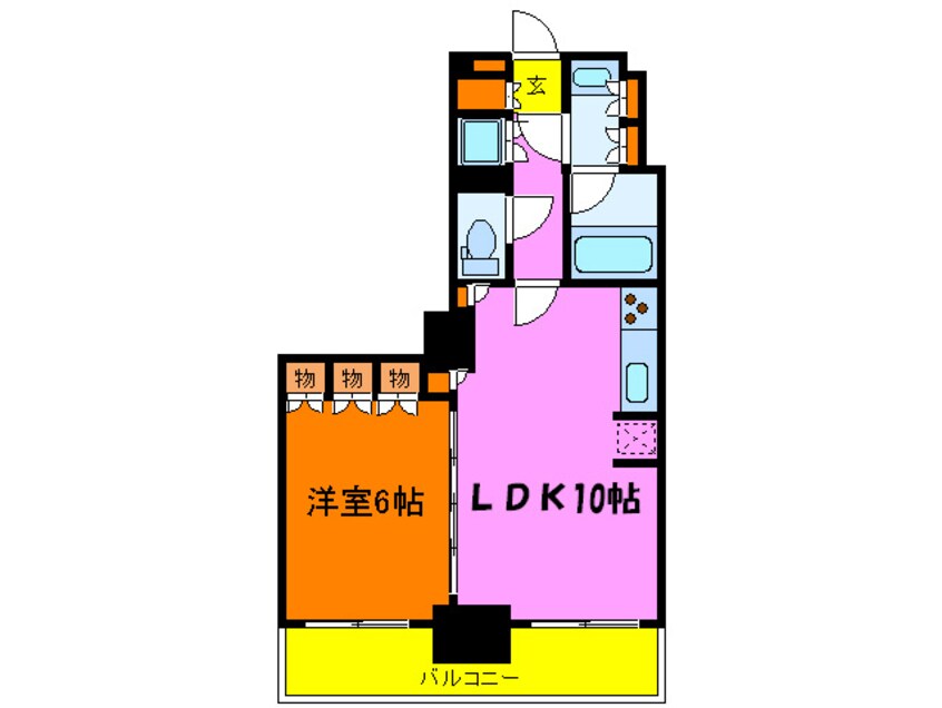 間取図 ＰａｒｋＡｘｉｓ東十条