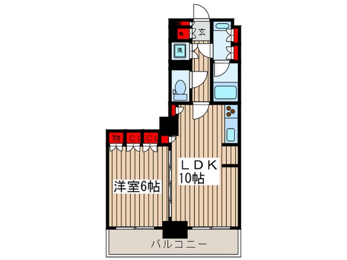 間取り図 ＰａｒｋＡｘｉｓ東十条