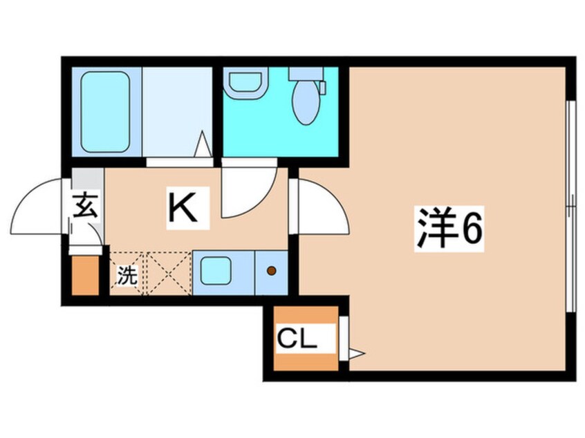 間取図 クラヴィエ上町