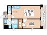 BLESS上池袋 1LDKの間取り