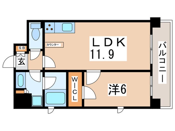 間取り図 BLESS上池袋