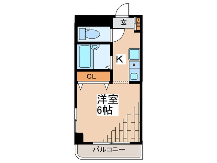 間取図 コア青葉