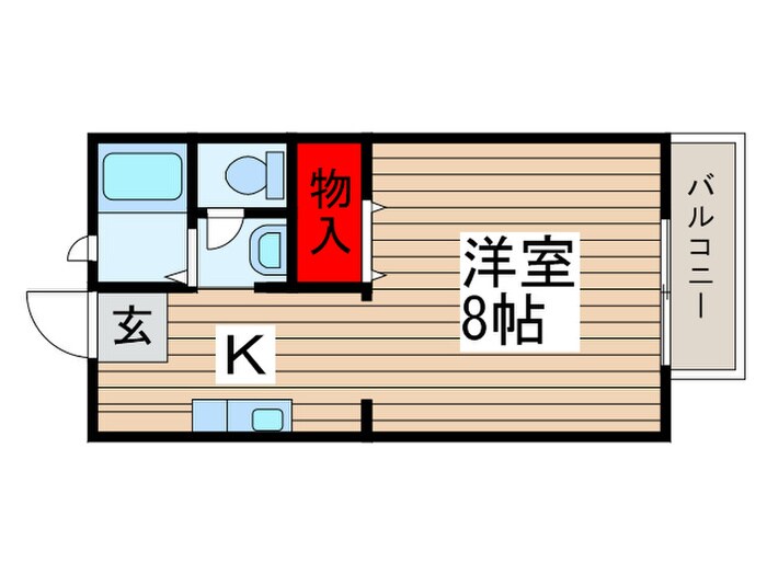 間取り図 コーポフリーダム