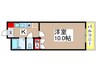 メゾン高栄Ｆ 1Kの間取り
