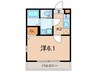 アザーレ・パッシオ新百合ヶ丘B 1Kの間取り