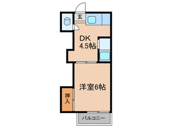 間取図 第七ちどり荘