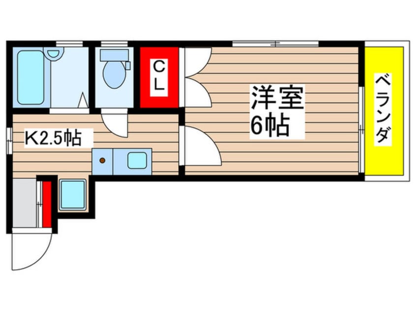 間取図 ブライトウインドーハイツ