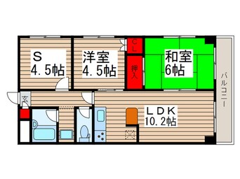 間取図 共栄ビル