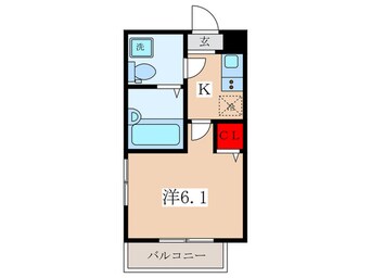 間取図 Historia仲宿