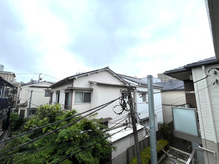 室内からの展望 Historia仲宿