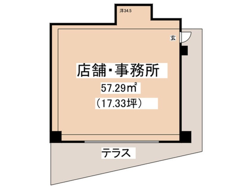 間取図 ＷＩＮＧ　ＣＯＵＲＴⅢ