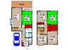 川越市山田戸建 5DKの間取り