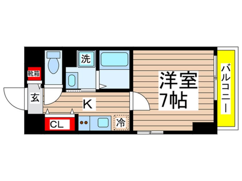 間取図 クレール　フォンテーヌ