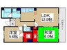 パインシルクふじみ野 2LDKの間取り