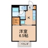 サンドエル 1Kの間取り
