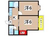 ﾒｿﾞﾝｼﾞｭﾈｽ 2Kの間取り