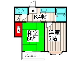 間取図 ﾒｿﾞﾝｼﾞｭﾈｽ