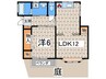ロ－リエ 1LDKの間取り
